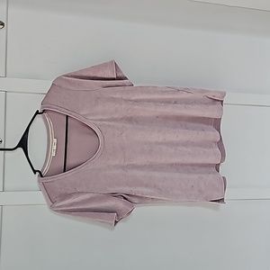 Anthropologie short sleeve shirt size medium